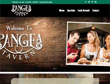 Tablet Screenshot of pangeatavern.com